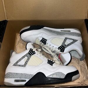 Jordan 4 Retro ‘White Cement’ - 9.5
